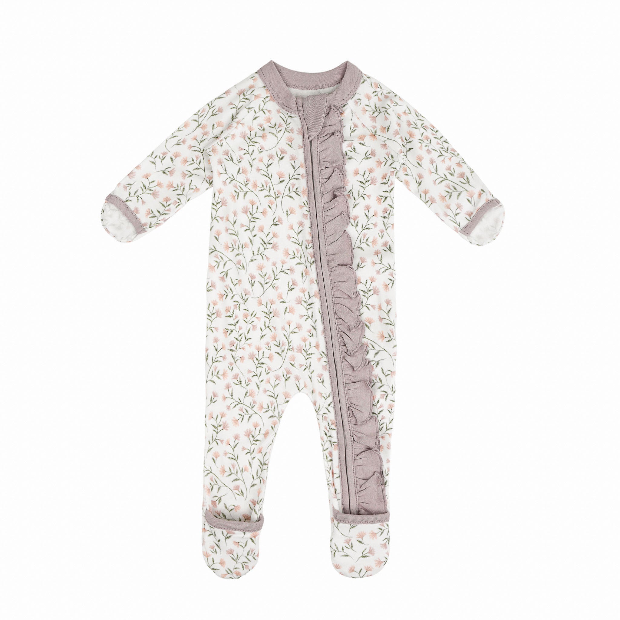 Frilled Growsuit - Wildflower Waltz