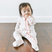 Frilled Growsuit - Blush Unicorn