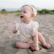 Flutter Romper + Headband Set