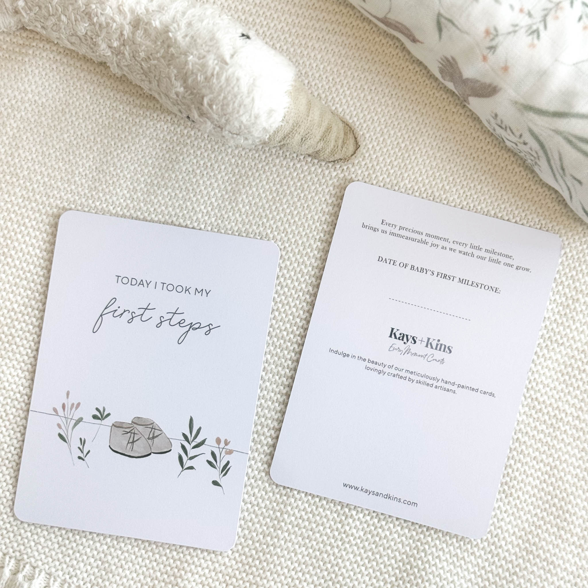 Baby's First Milestone Cards