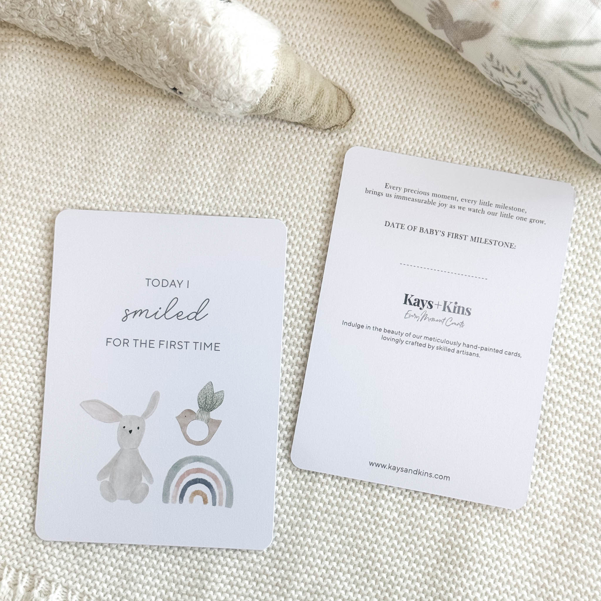 Baby's First Milestone Cards