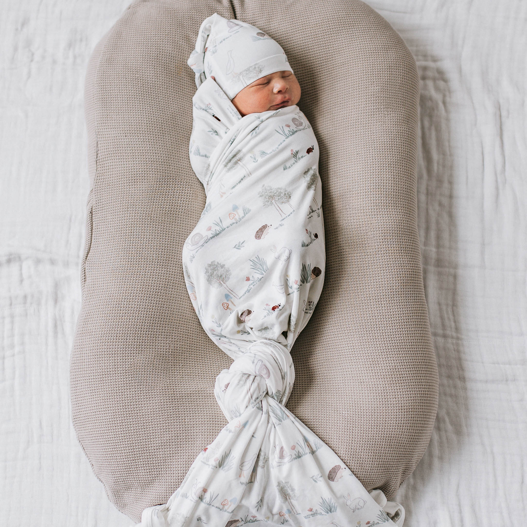 Bamboo Luxe Swaddle Set - Forest Fable