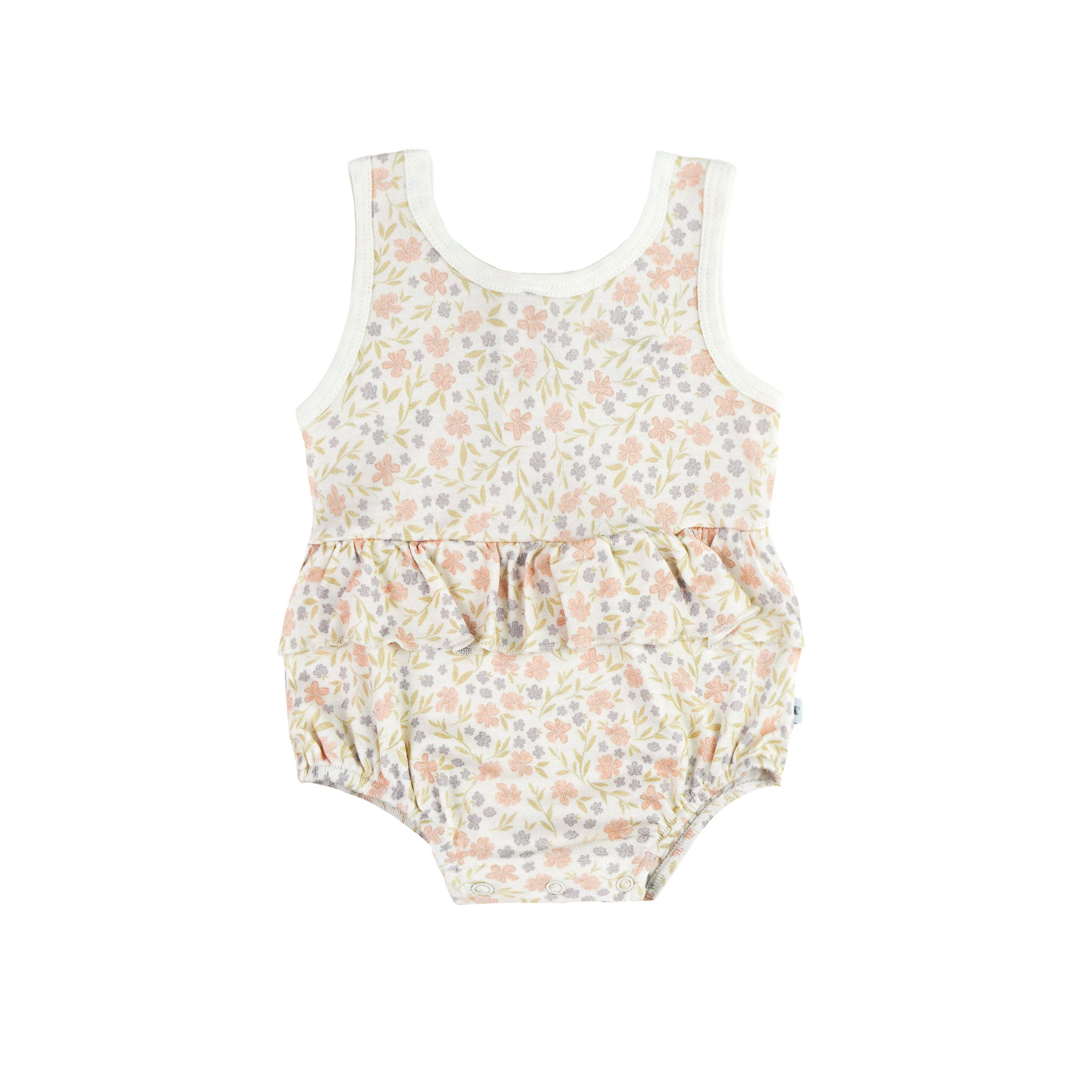 Frilled Bubble Romper - Petalyn
