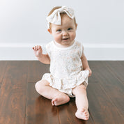 Frilled Bubble Romper - Petalyn
