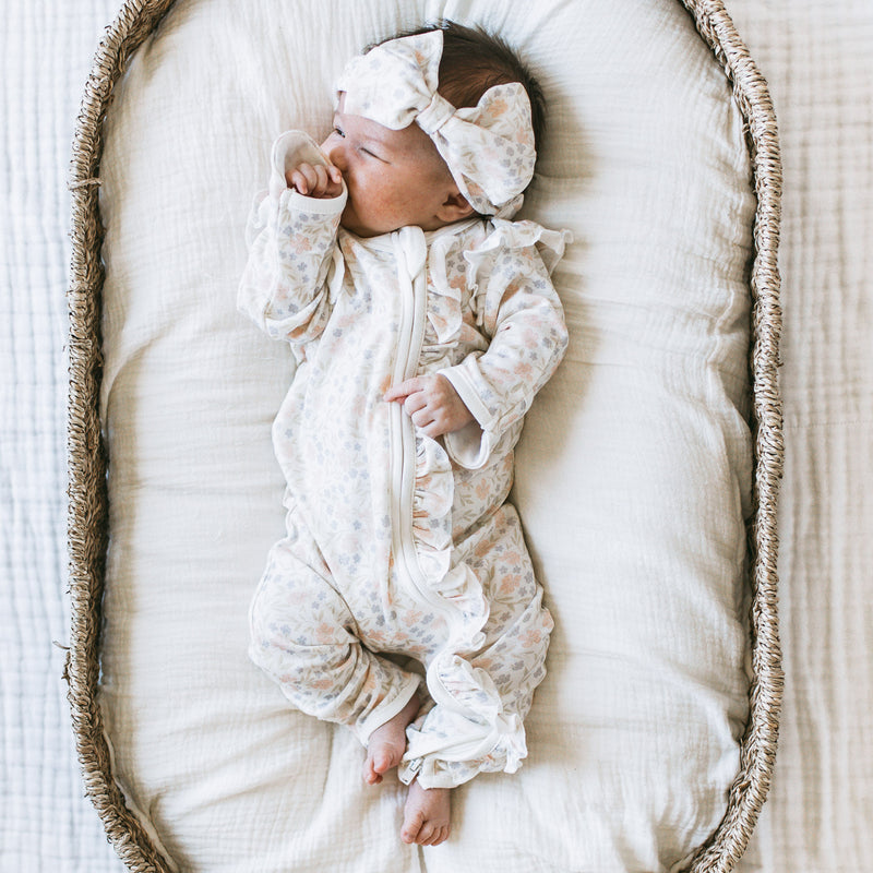 Frilled Growsuit - Petalyn