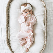 Frilled Growsuit + Headband