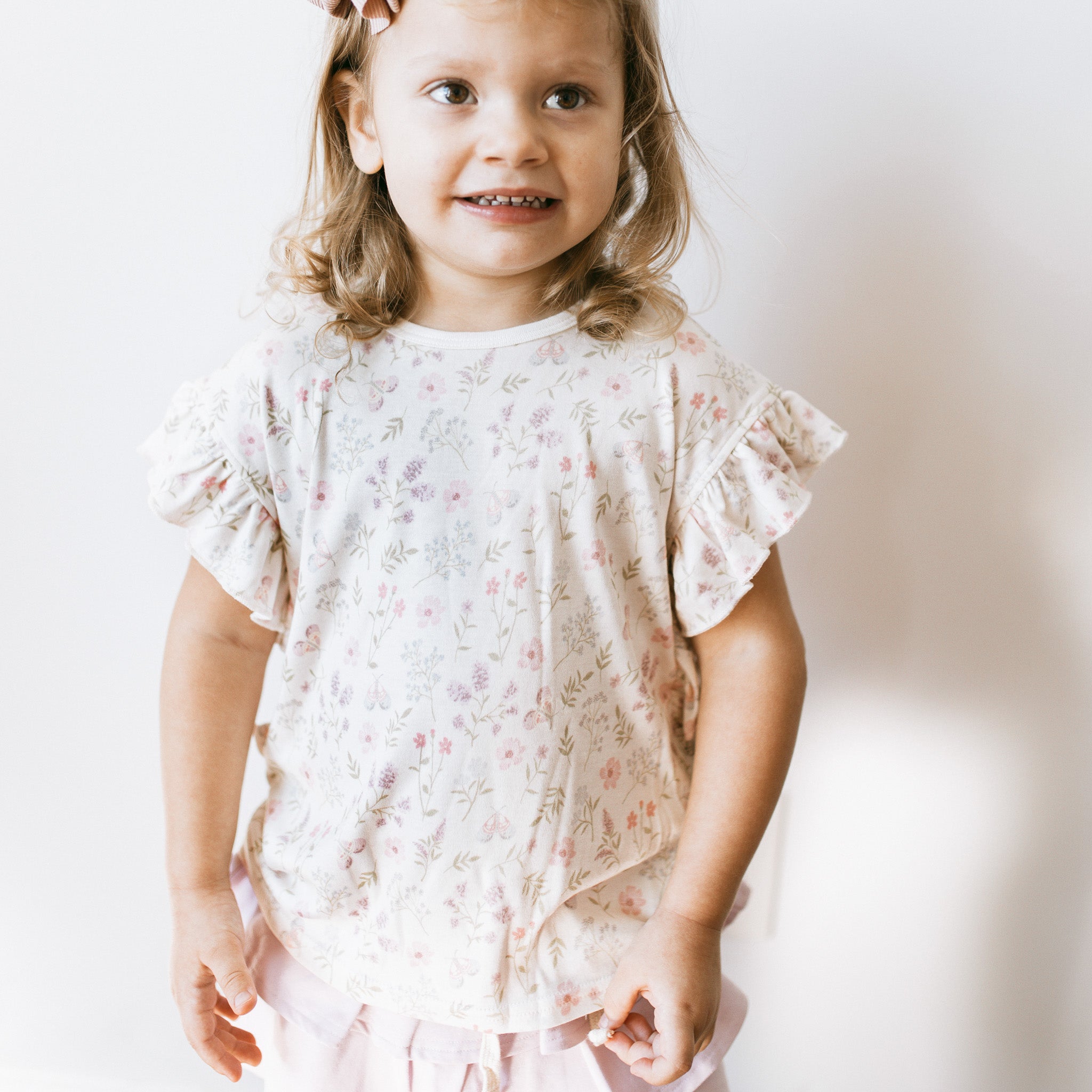 Ruffled Top - Bloomlet