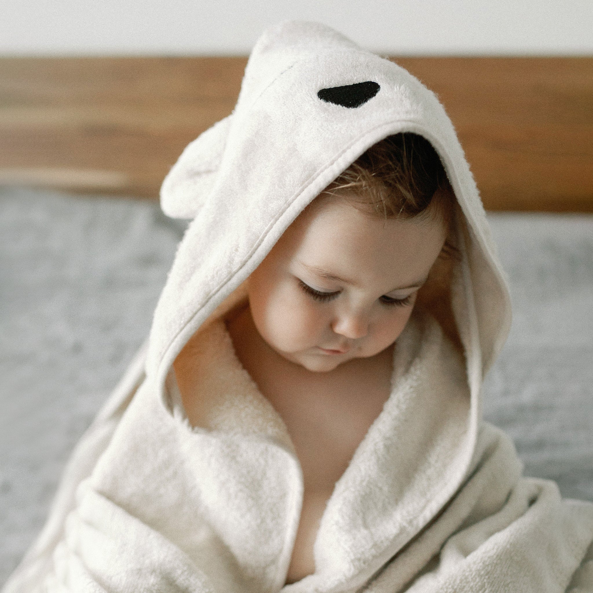 bamboo hooded towel for baby