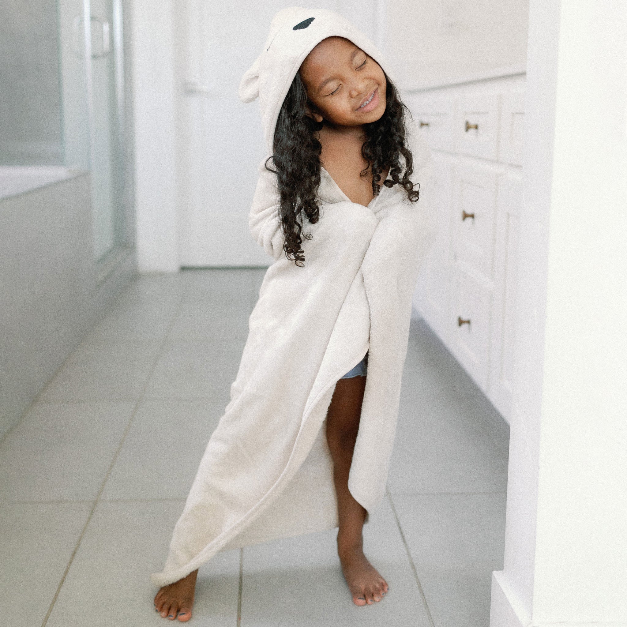 bamboo hooded towel for toddler