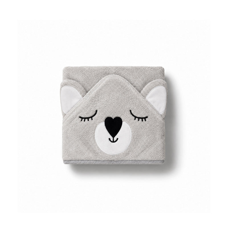 100% Bamboo Hooded Towel - Koala