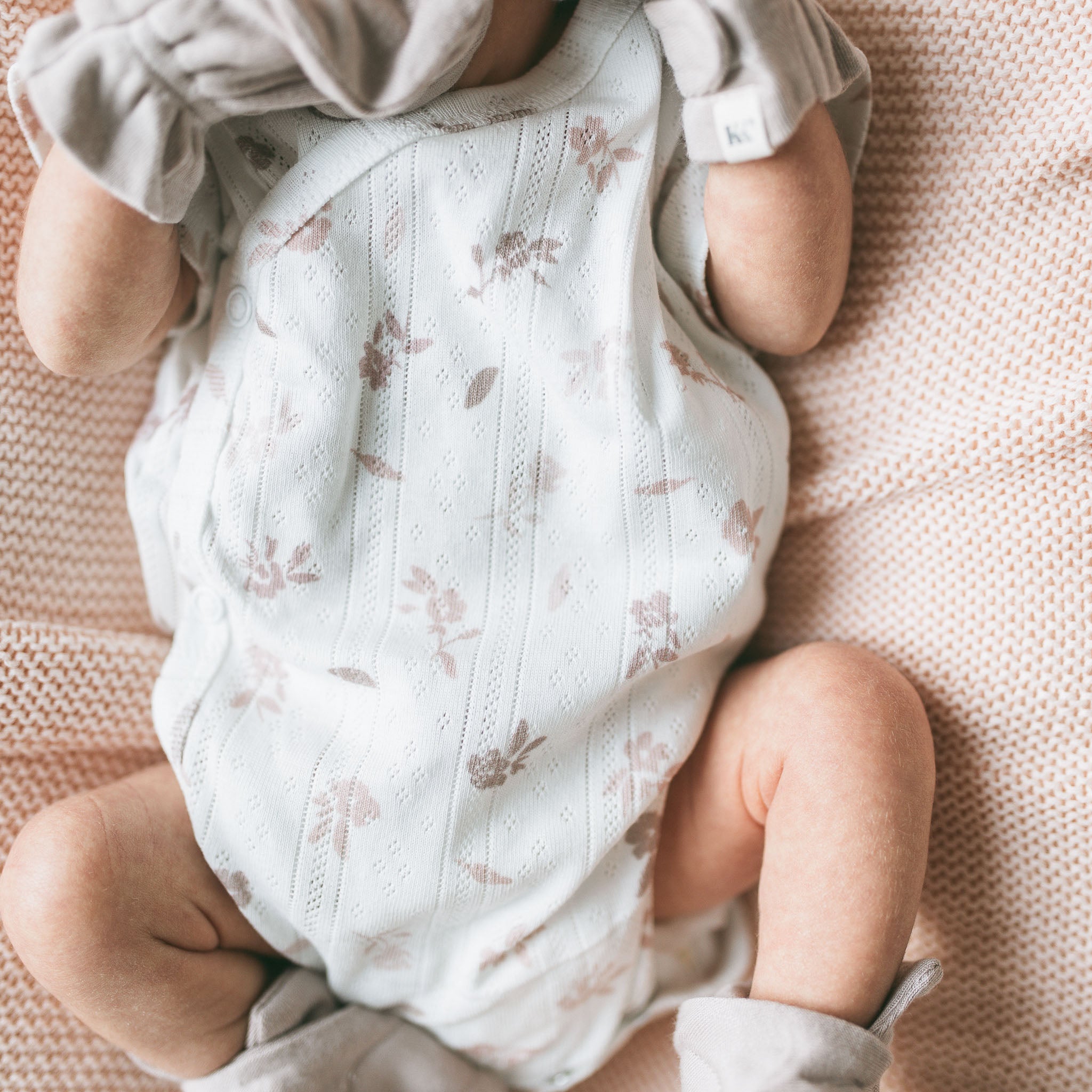 Pointelle Kimono - Roselle