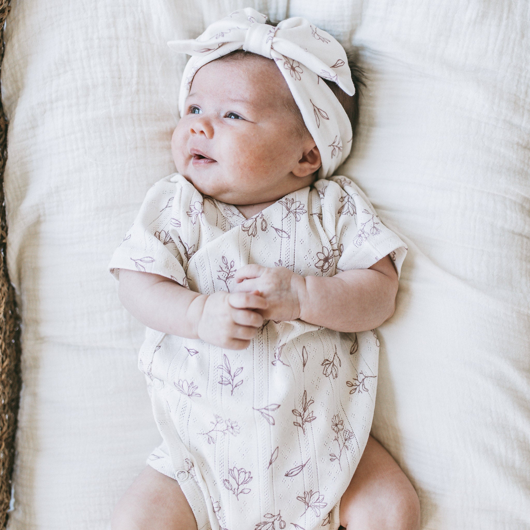 Pointelle Kimono - Veloura Mist