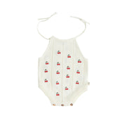 Cherry Knit Romper
