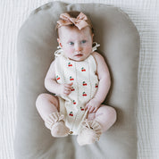 Cherry Knit Romper