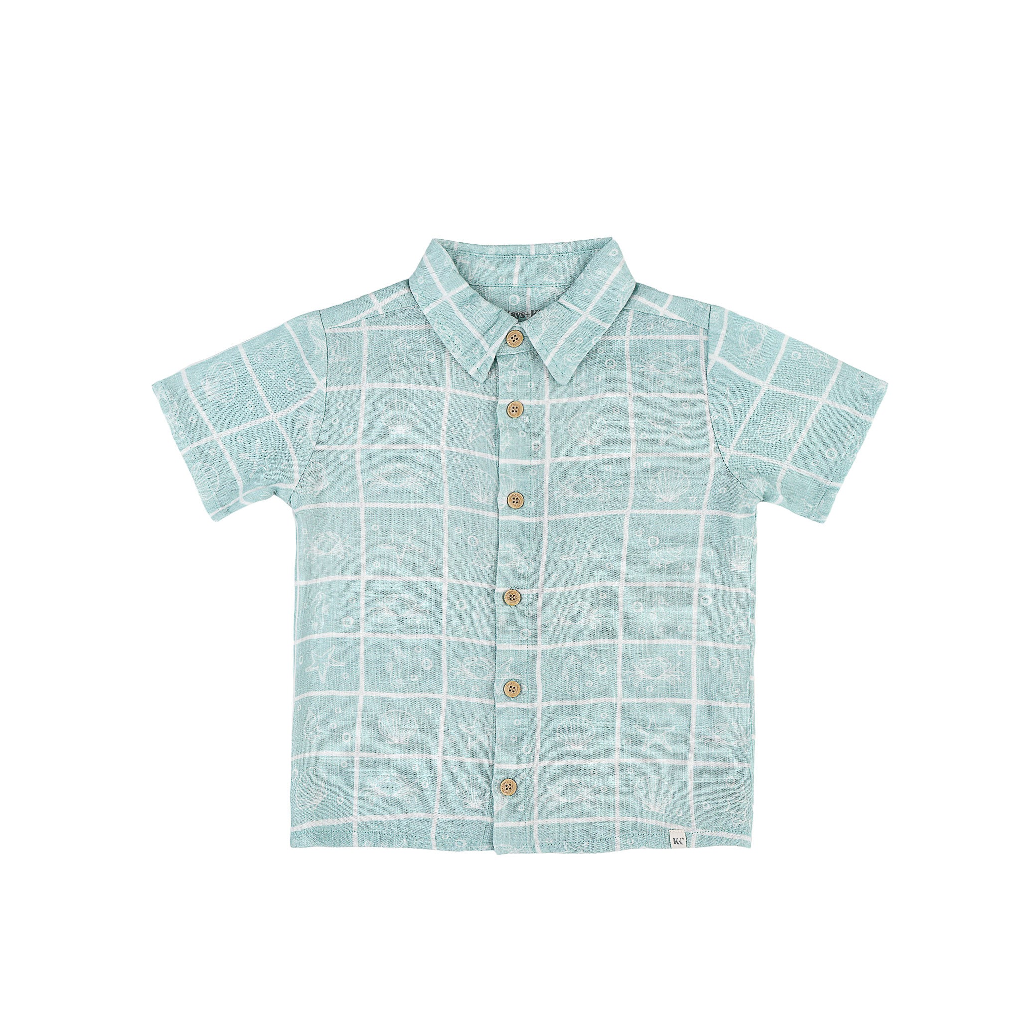 Linen Shirt - Seafoam