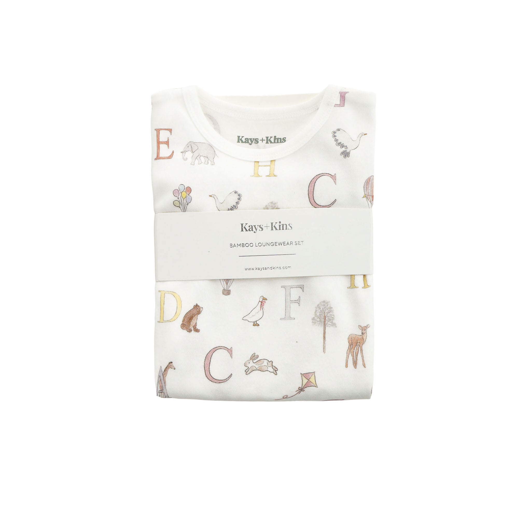 Loungewear - Letter Animals