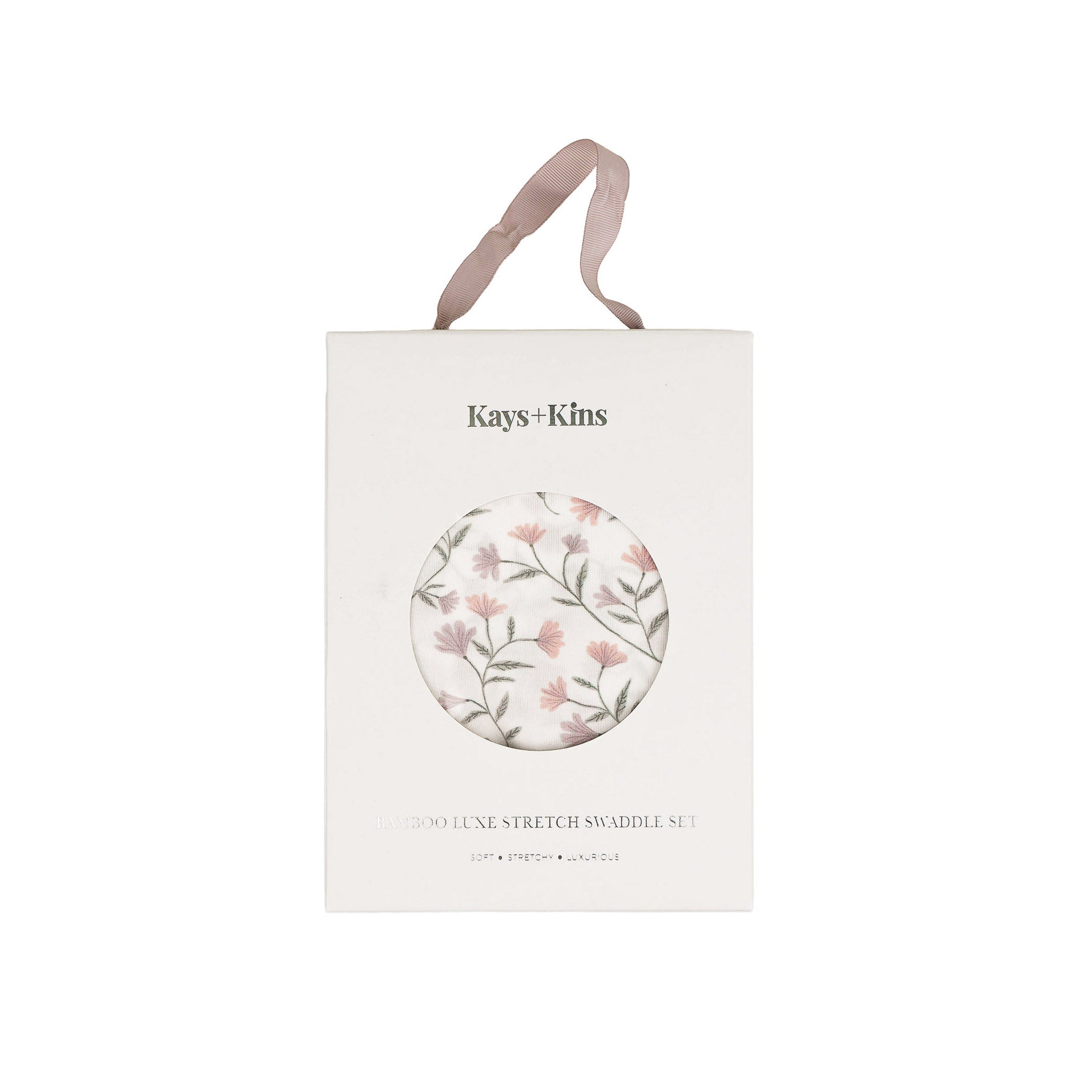 Bamboo Luxe Swaddle Set - Wildflower Waltz