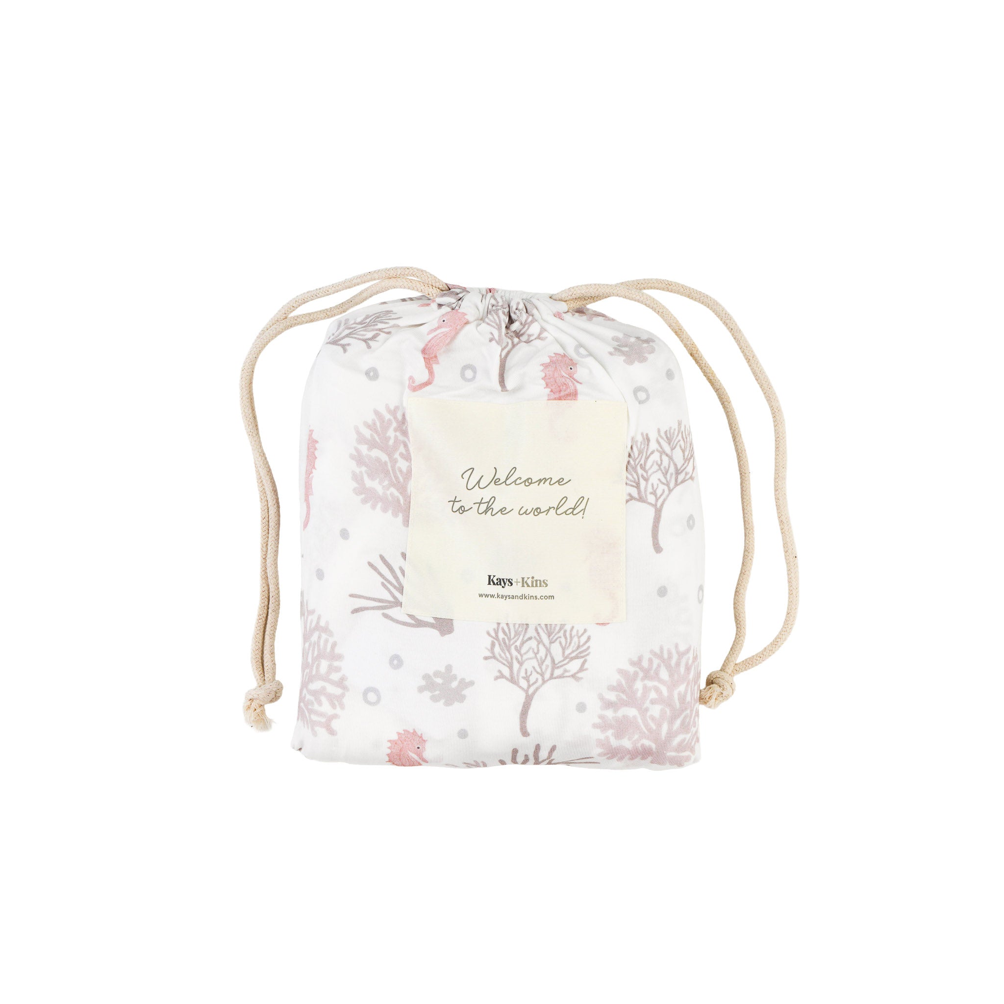 Bamboo Luxe Swaddle Set -Seahorse Cove