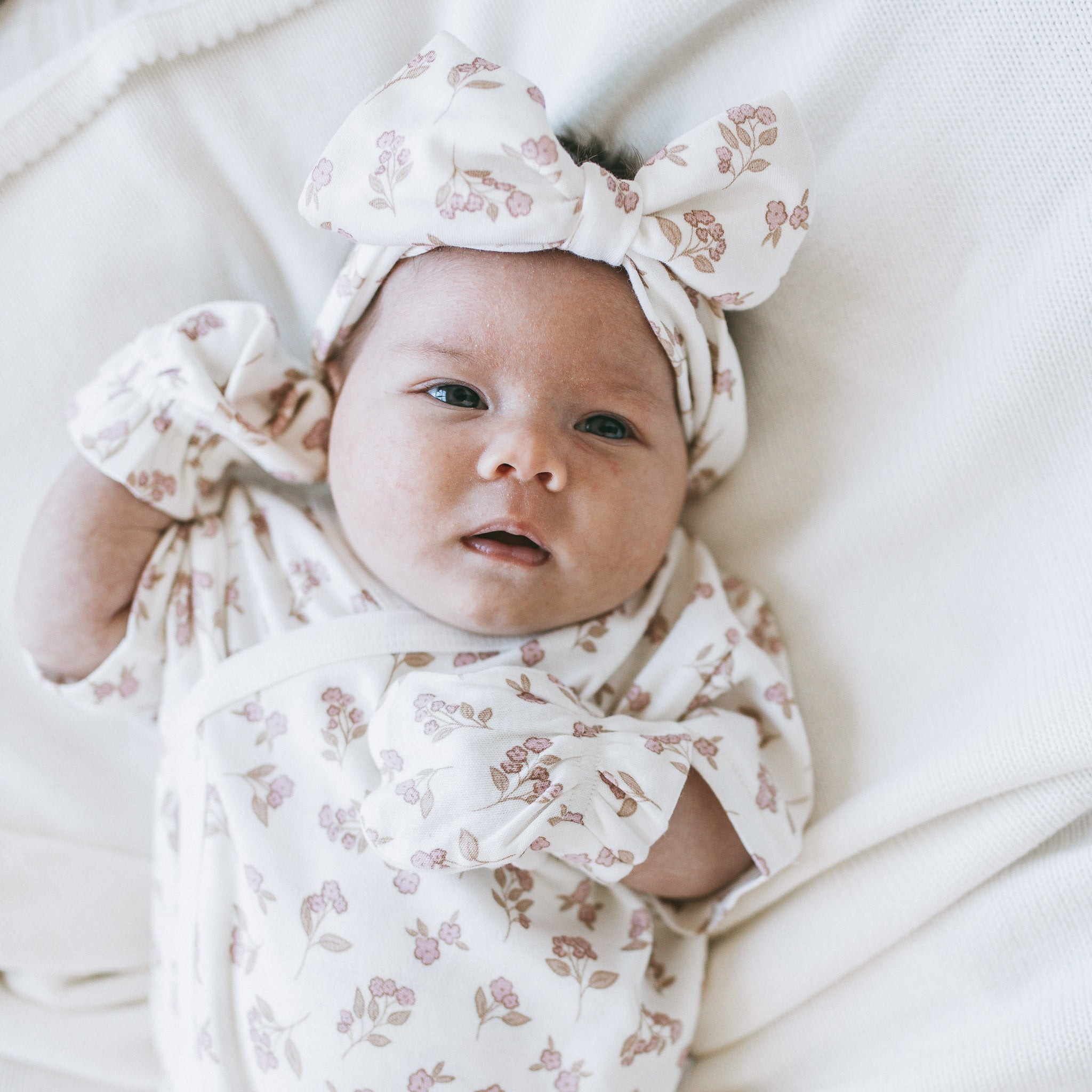 Mitts + Booties -Duskbloom