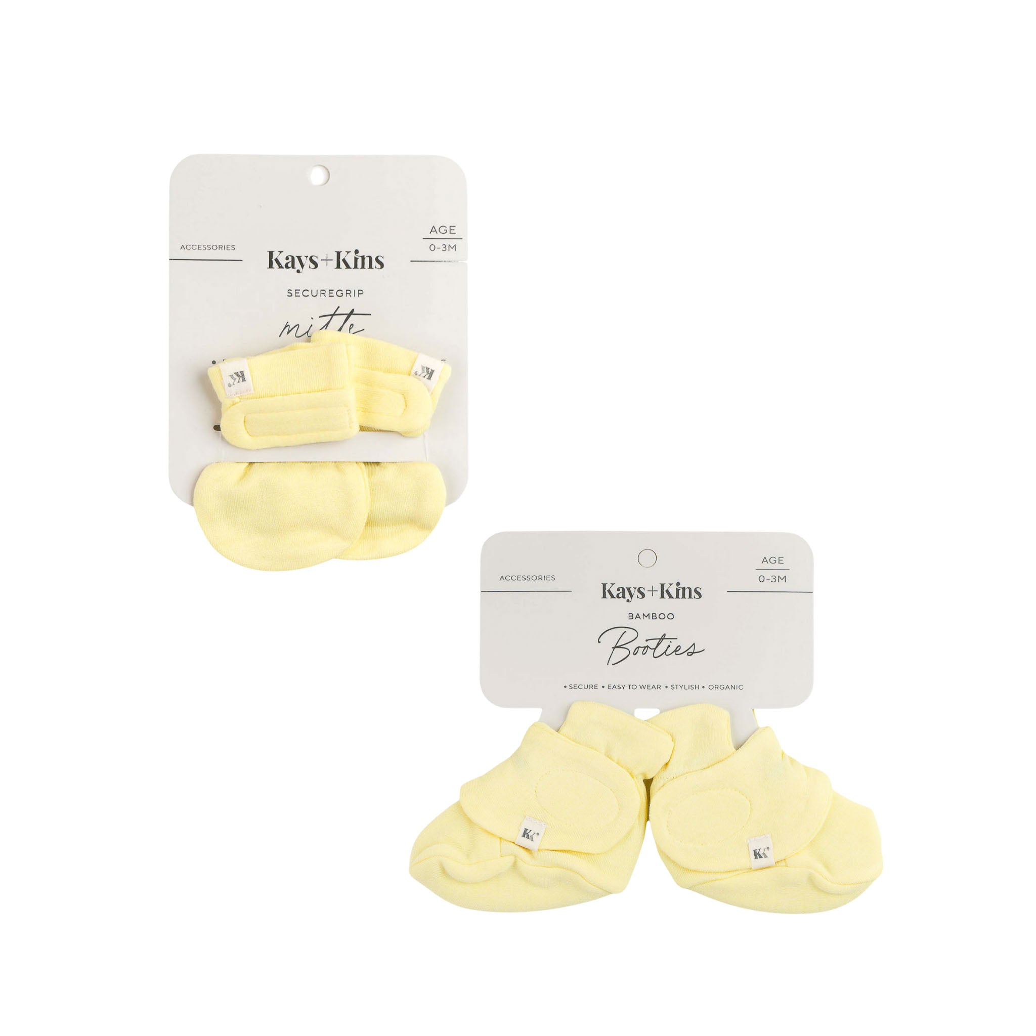 Mitts + Booties - Zest
