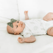 Linen Bow Set - Pine+Slate Duo