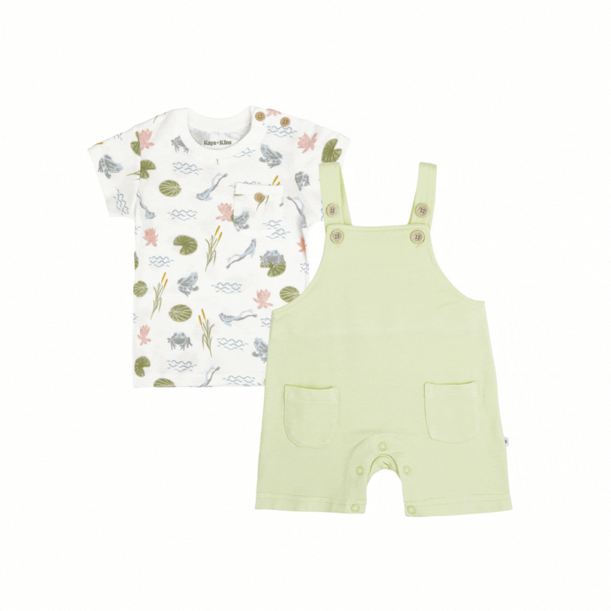 Tee + Overall Bundle - Jade