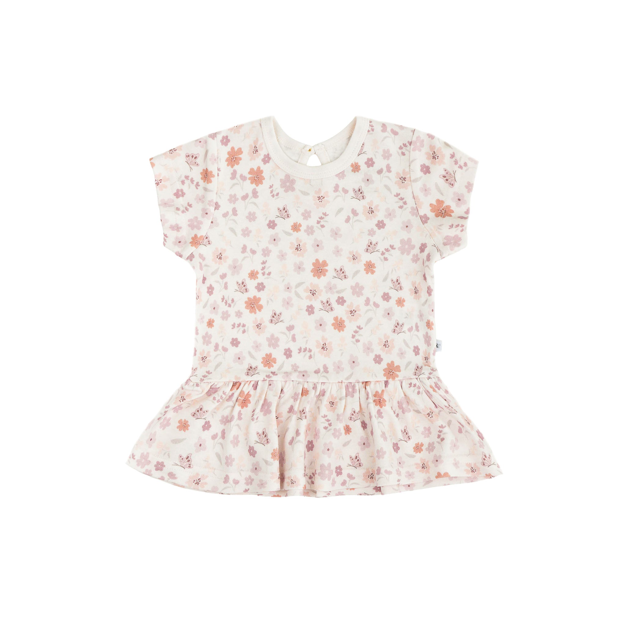 Peplum Top - Blooming Lullaby