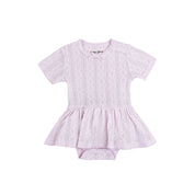 Pointelle Dress - Orchid