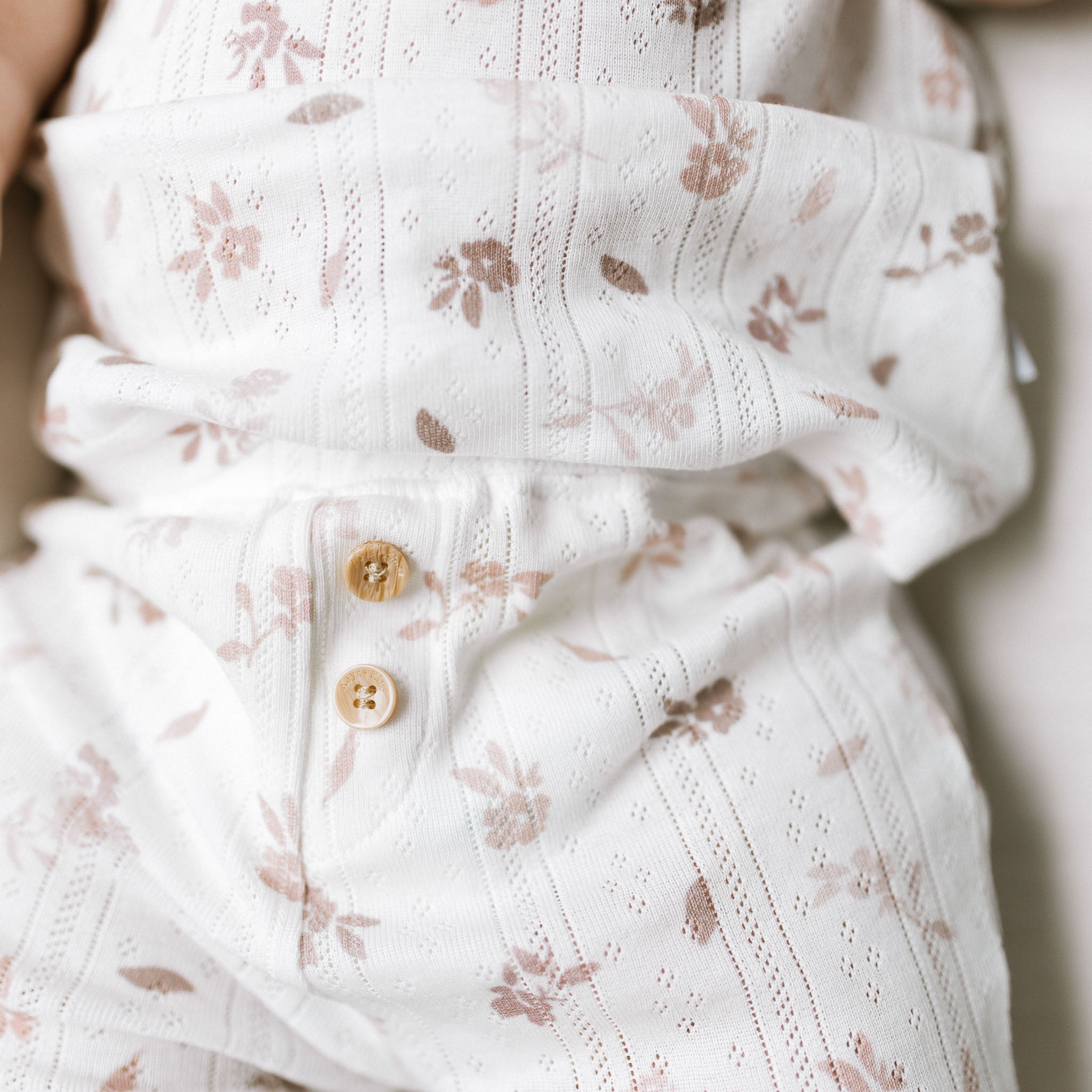 Pointelle Top + Leggings - Roselle