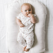 Pointelle Top + Leggings - Roselle