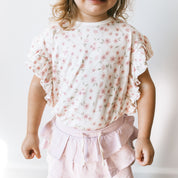 Ruffled Top - Sakura