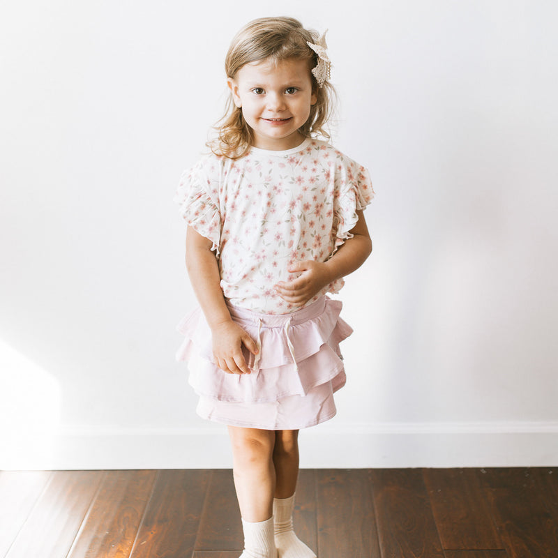 Ruffled Top - Sakura