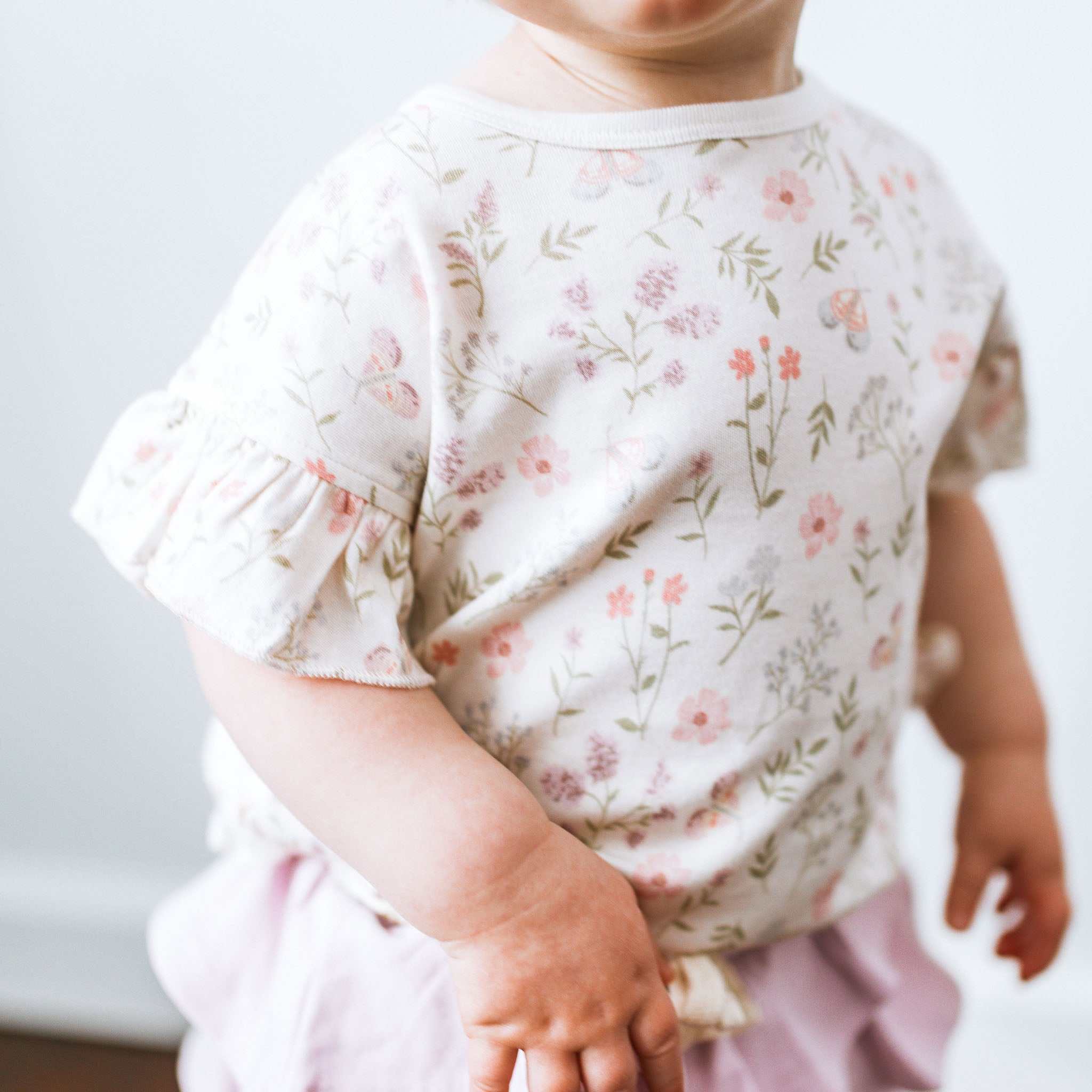 Ruffled Top - Bloomlet