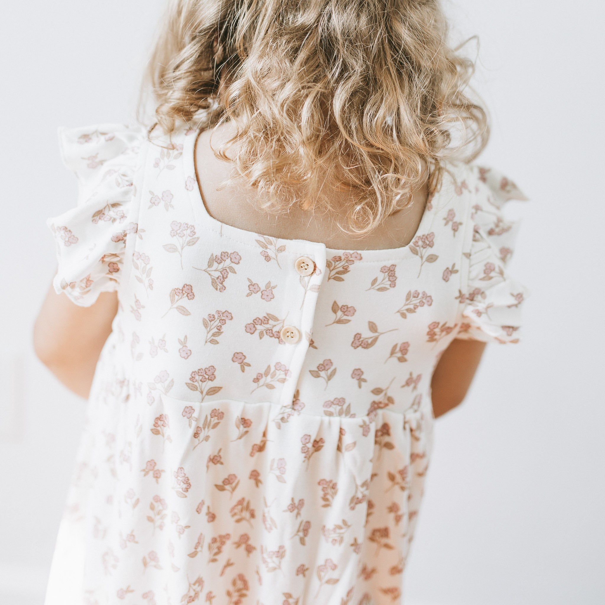 Ruffled Dress - Duskbloom