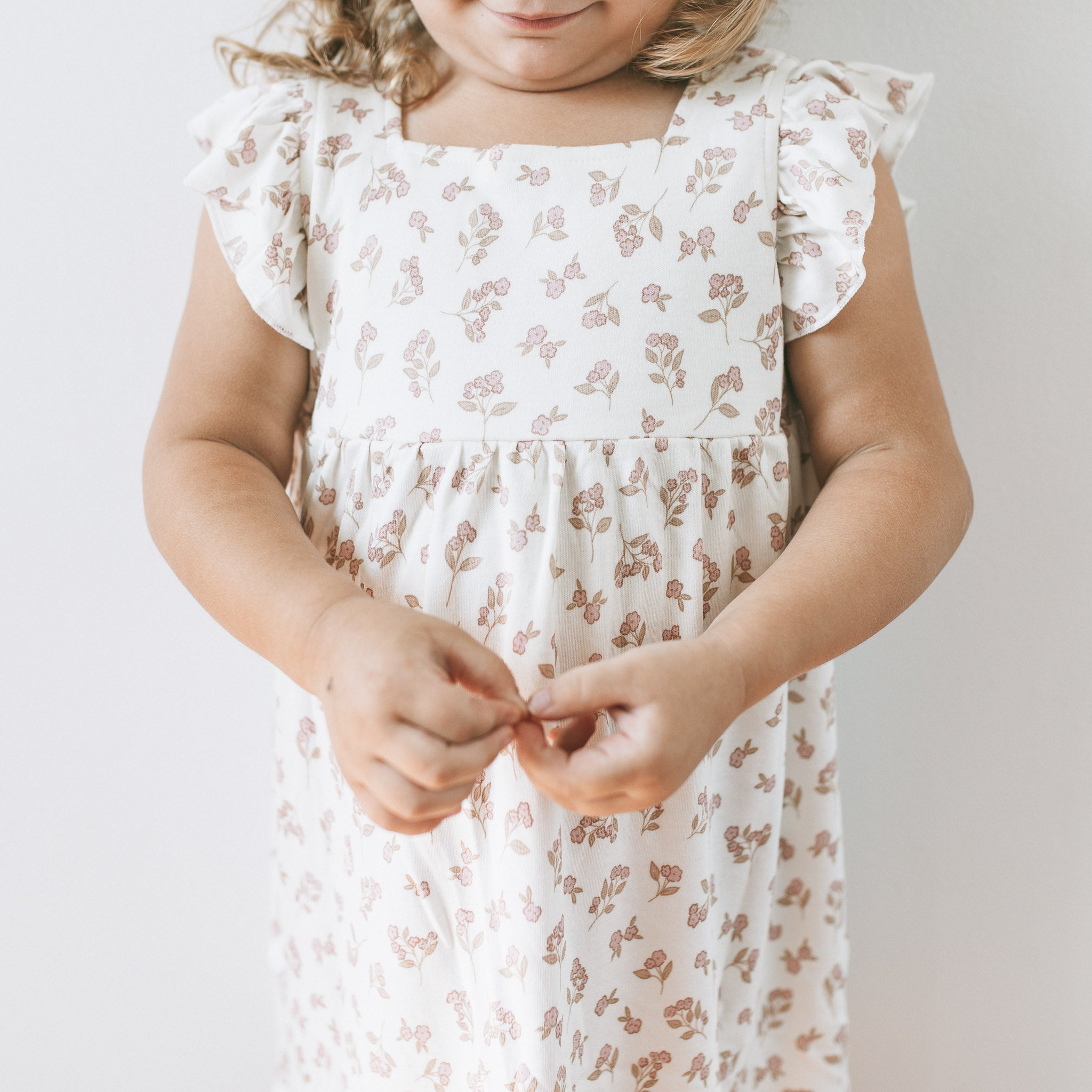 Ruffled Dress - Duskbloom