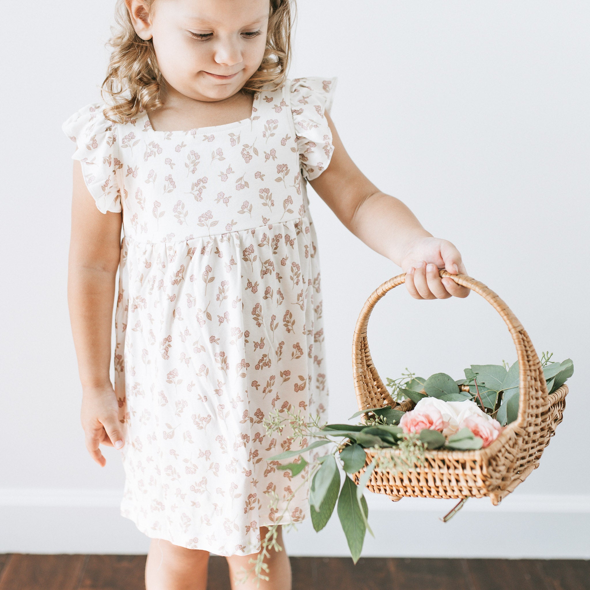 Ruffled Dress - Duskbloom