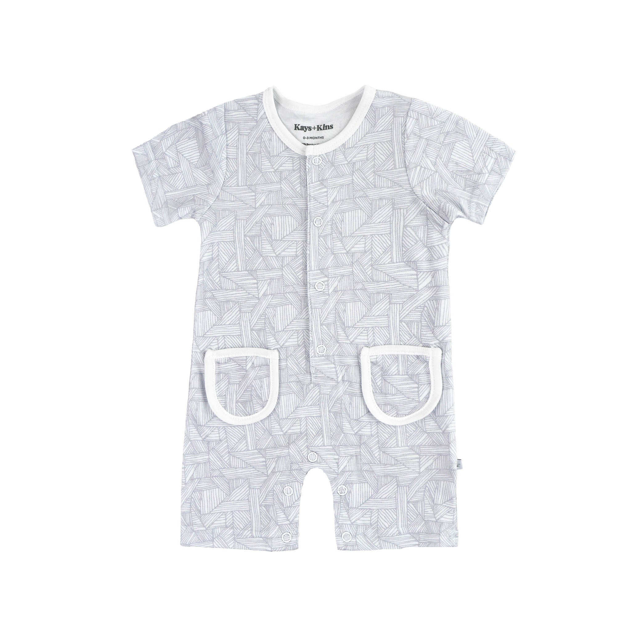 Buttoned Romper - Weavelle