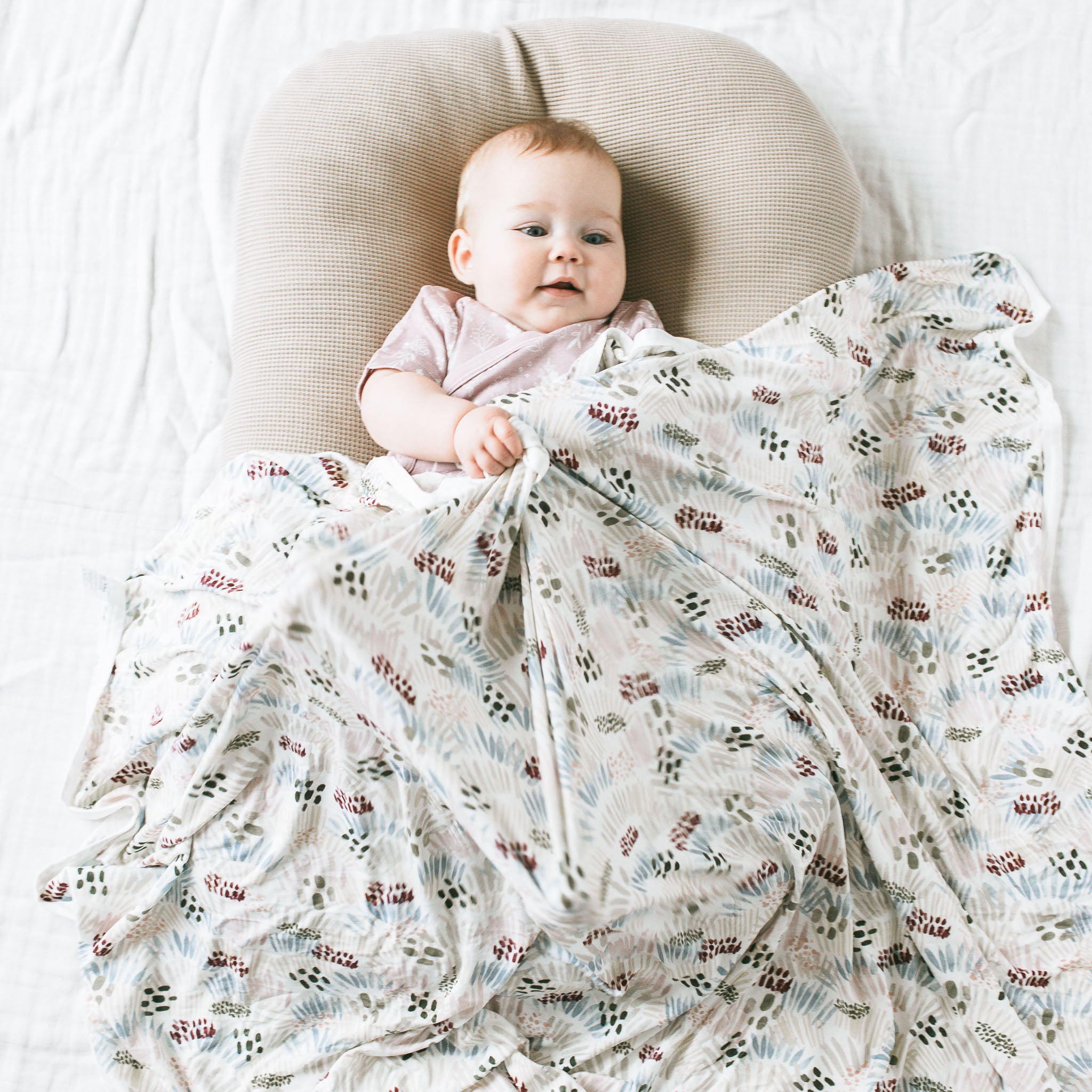 Bamboo Luxe Swaddle Set - Aura