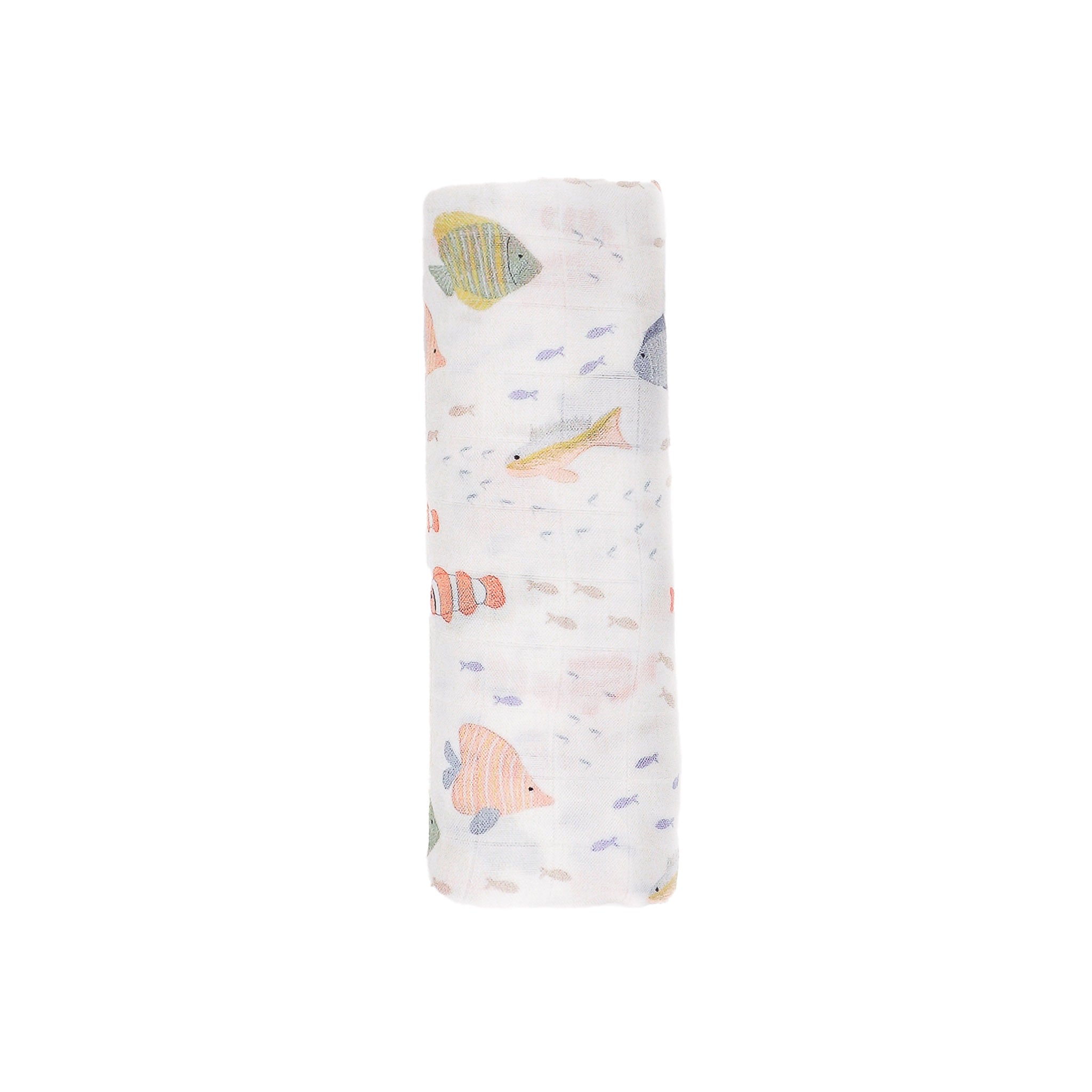 Bamboo Swaddle - Marine Fish