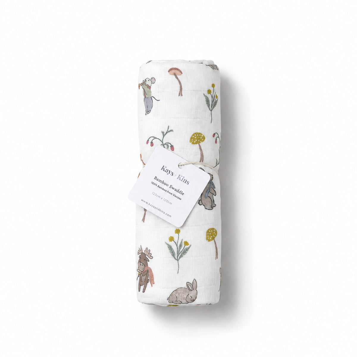 Bamboo Swaddle - Woodland Melody