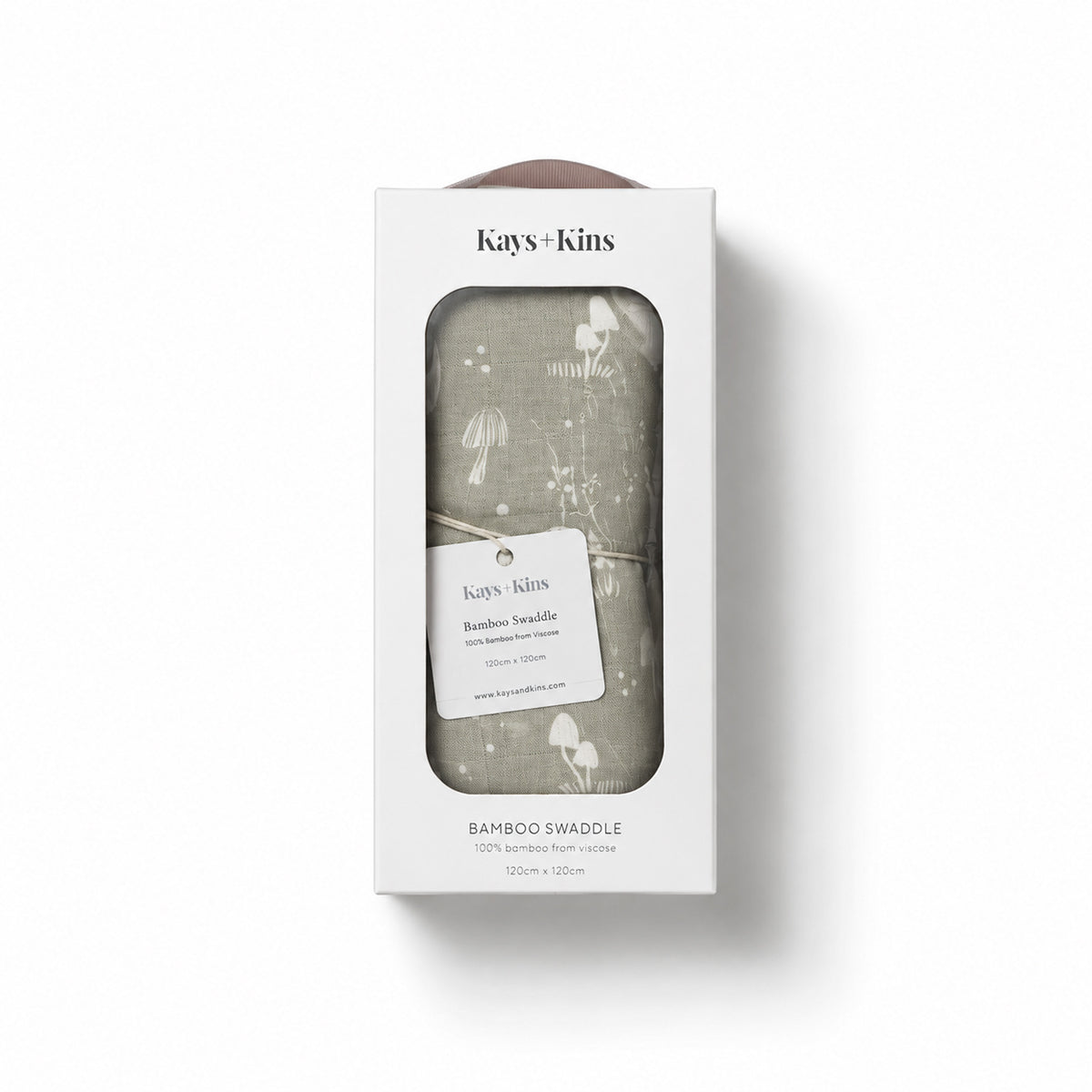 Bamboo Swaddle - Mosswood