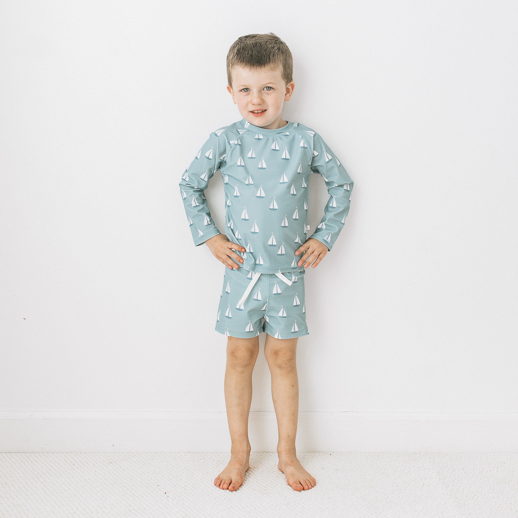 2-Piece Swim Wear - Sail Away