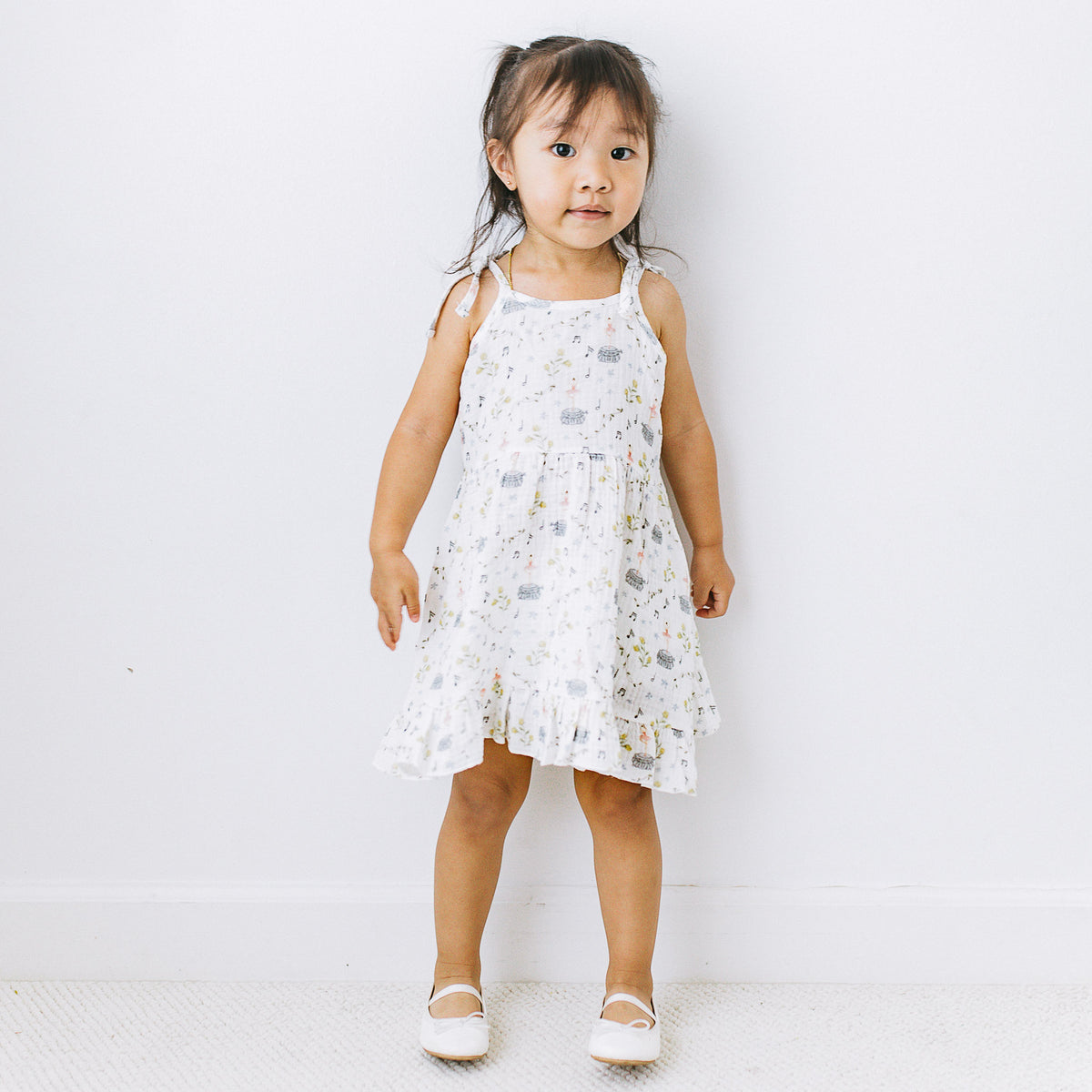 Spaghetti Straps Dress - Ballet Reverie