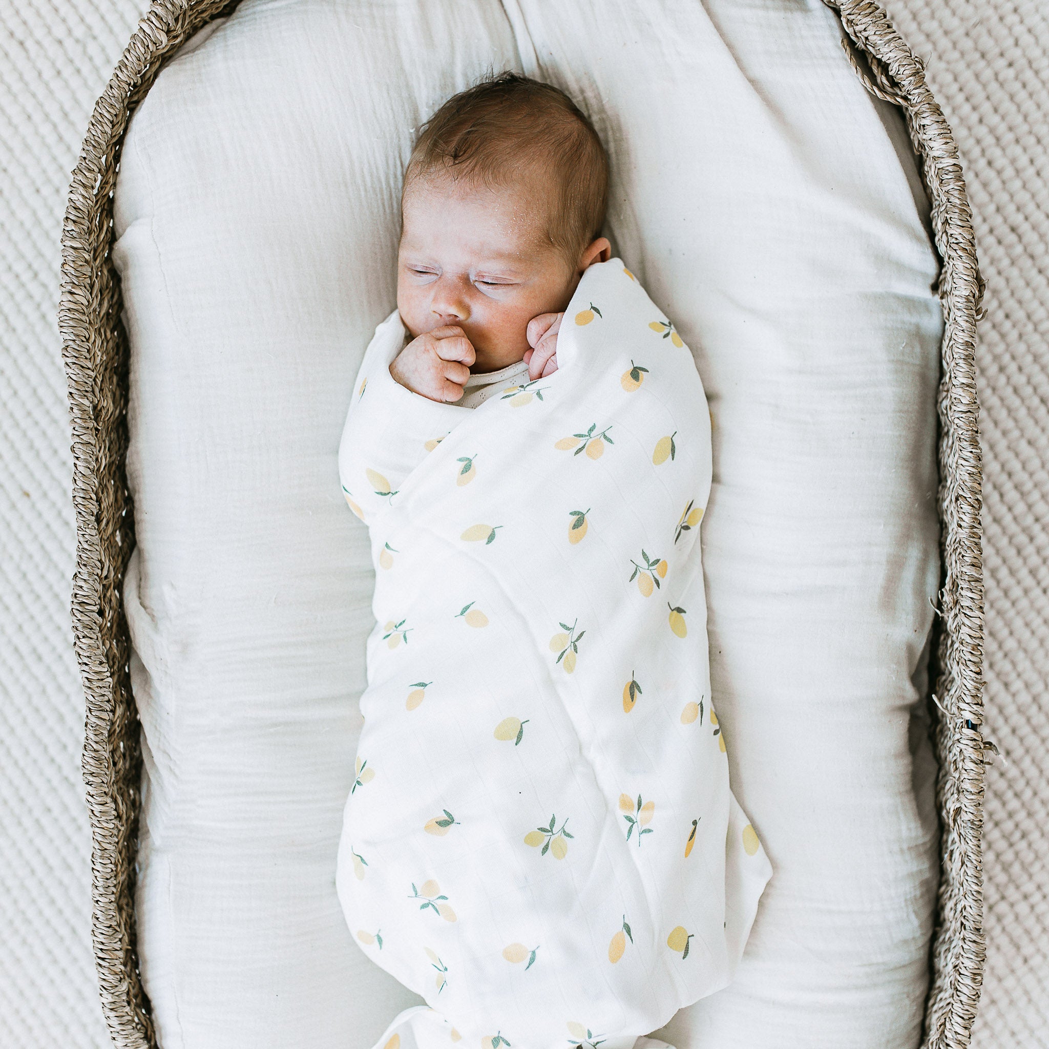 Bamboo Swaddle - Lemons