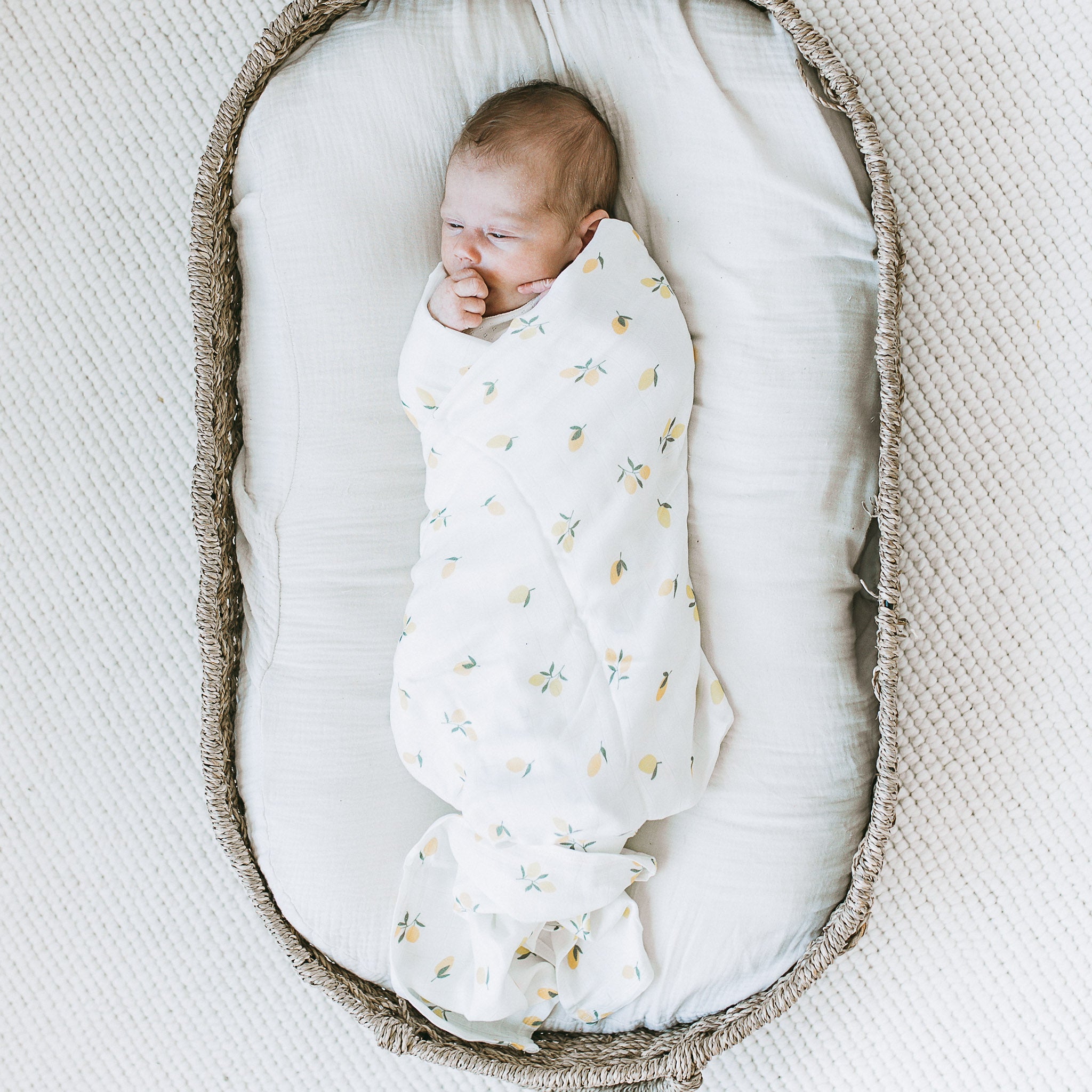 Bamboo Swaddle - Lemons
