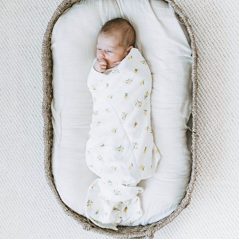 Bamboo Swaddle - Lemons