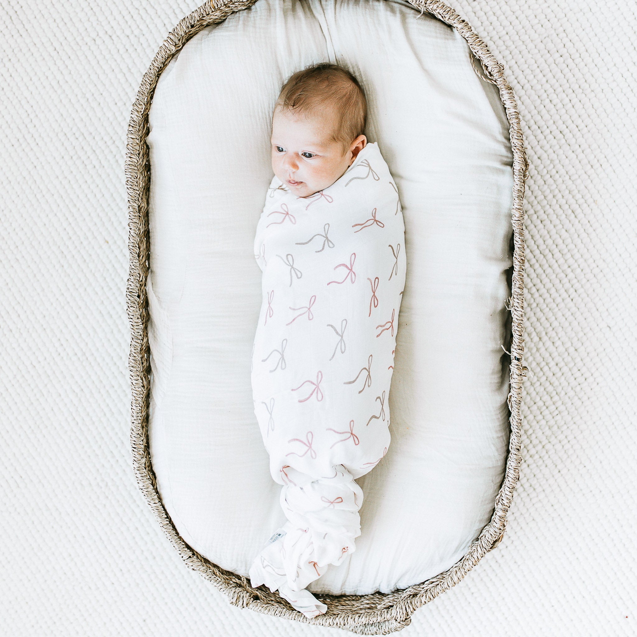 Bamboo Swaddle - Ribbons