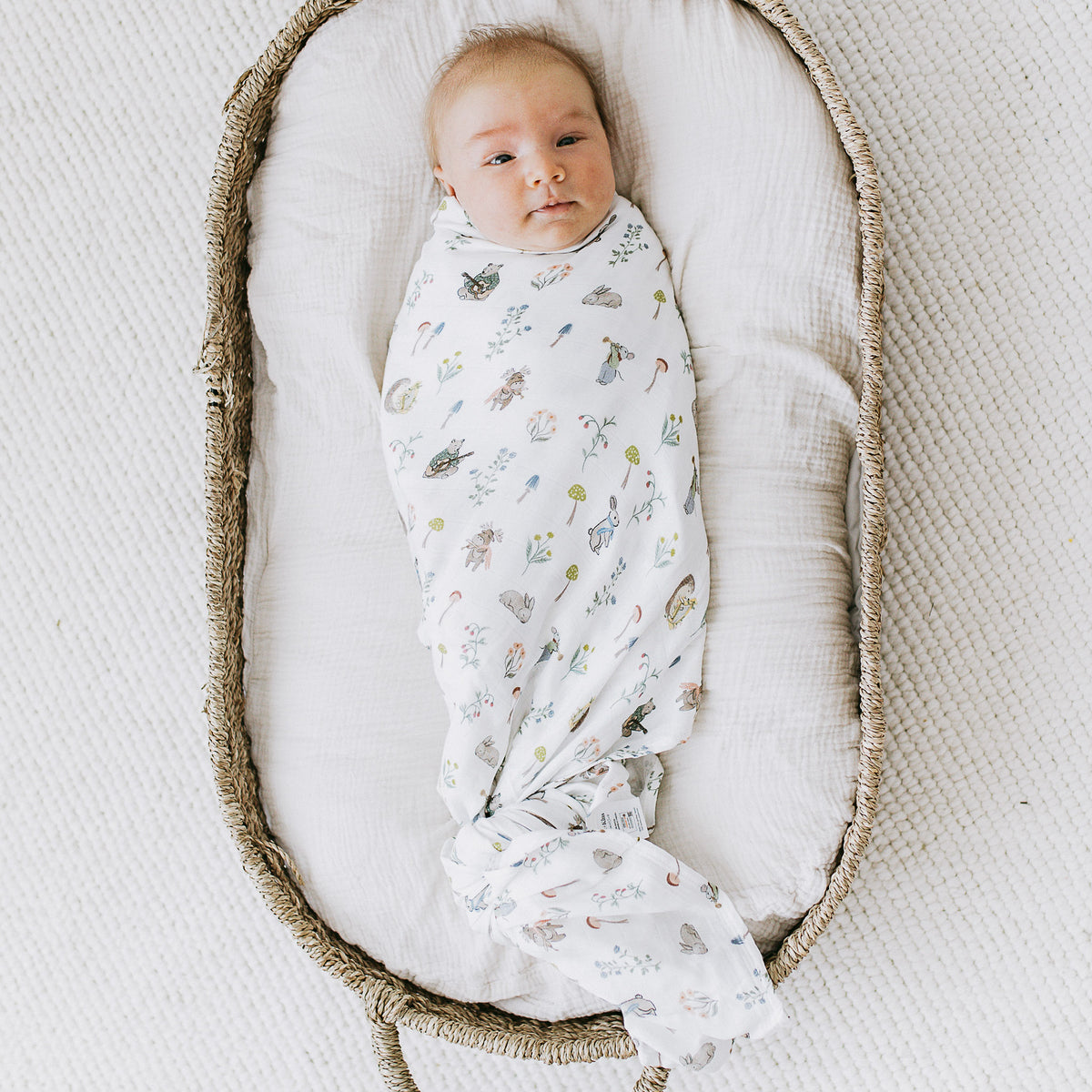 Bamboo Swaddle - Woodland Melody