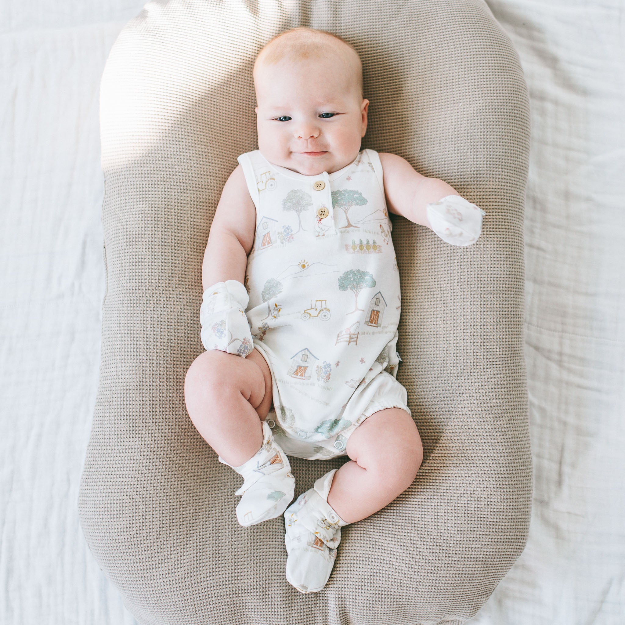 Tank Romper Set- Farm Yard