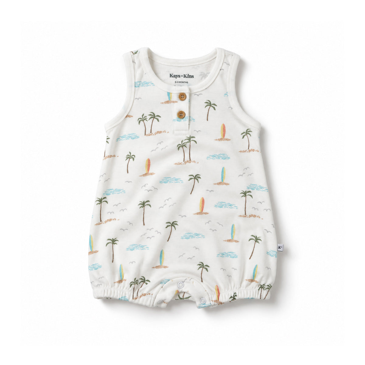 Tank Bodysuit - Surf Side